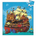Puzzle Silueta El Barco Pirata