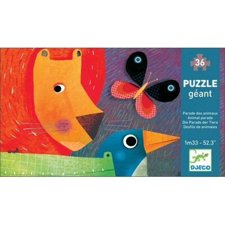 Puzzle Desfile De animales