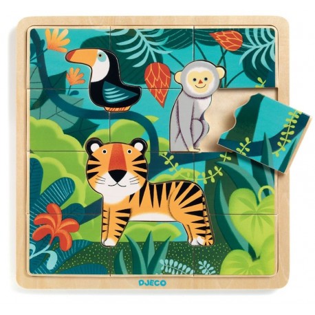 Encajable Puzzlo Jungle