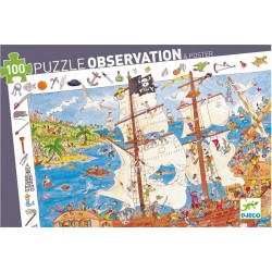 Puzzle Observación Piratas