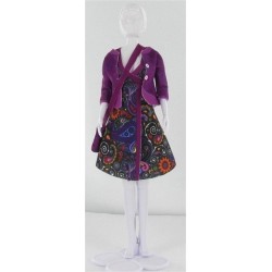 Kit de Accesorios para muñecas Dress Your Doll S3130703 Patrón Lucy Funky
