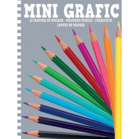 Mini Grafic 12 Lápices de Colores