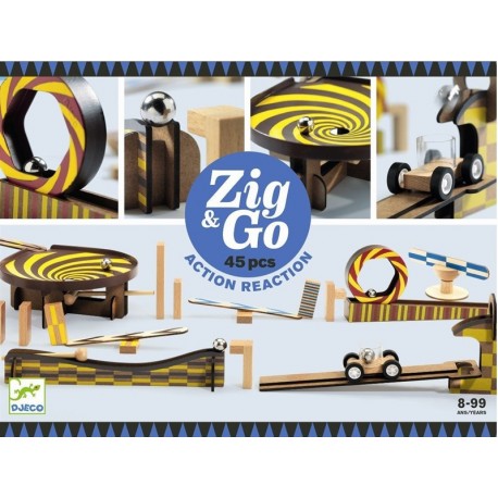 Zip & Go Action-Reactión 45 piezas