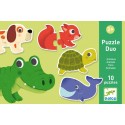 Puzzle Dúo Animales