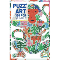 Puzzle Art Monkey