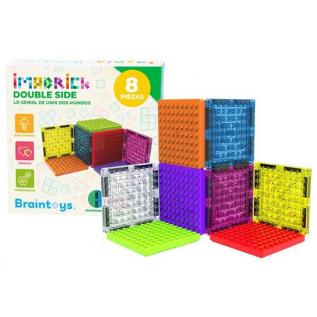 Braintoys Imabrick 8 Piezas