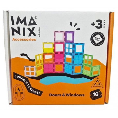 BrainToys Imanix Puertas y Ventanas