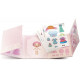 Tinyly Miss Lilypink Pegatinas Reutilizables