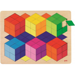 Puzzle Optico 3D Encajable