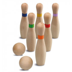Bolos Madera de Colores